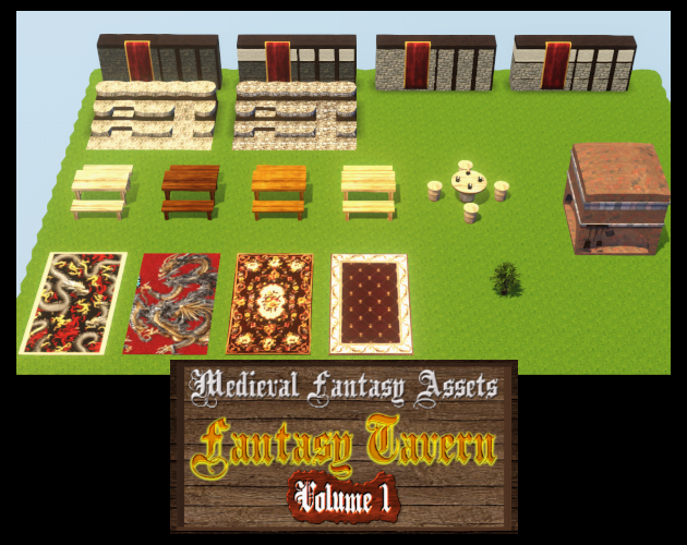 Fantasy Tavern Vol. 1 | RPG Developer Bakin Assets